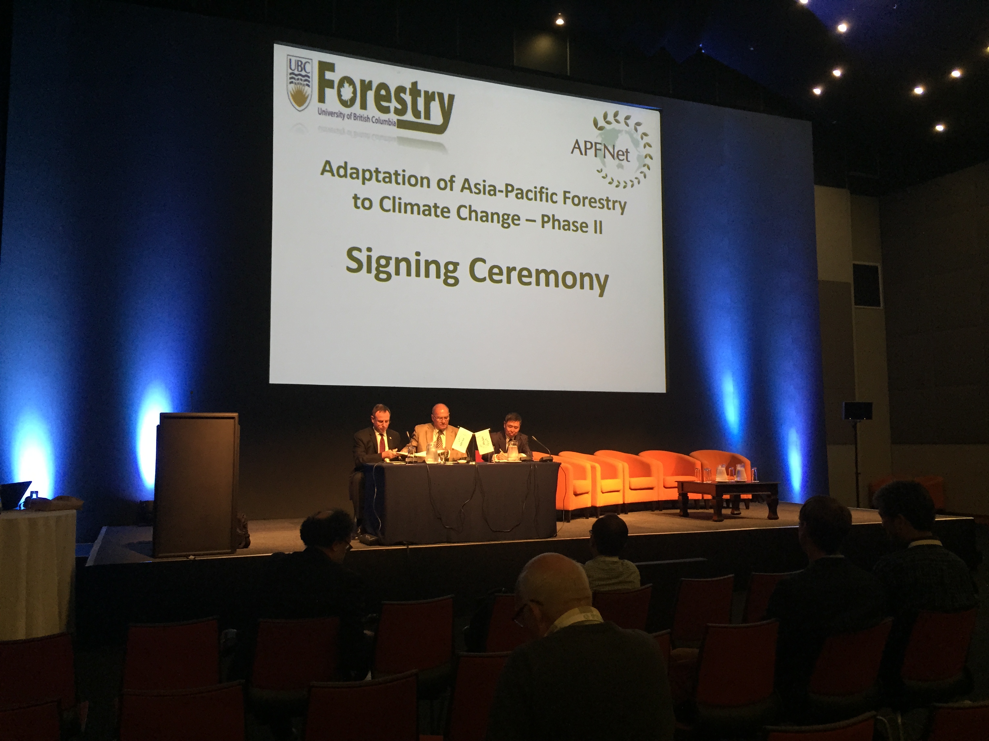 World Forestry Congress Climate Change Adaptation of AsiaPacific Forests